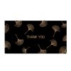 12 PCS Black Bronzing Greeting Card Holiday High-End Golden Blessing Greeting Card With Envelope