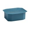 Household Dustproof Desktop Storage Box Plastic Fruit Tray Snacks With Lid Storage Box