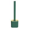 Household Long Handle Soft Plastic Gap Toilet Brush TPR Decontamination Cleaning Brush