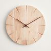 12 inch Solid Wooden Wall Clock Home Living Room Wall Clock Decorative Clock