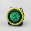 0705 Big Volume Simple Three-Dimensional LED Alarm Clock Mute Luminous Electronic Clock