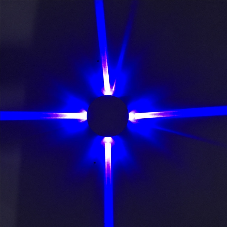 LED Cross Star Wall Light Style Lamp Bar Network Bar KTV Club Background Wall Decoration Light