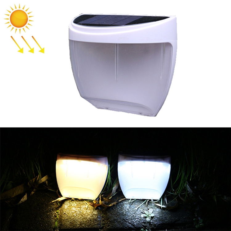 8 LED Light Control Solar Garden Wall Light Outdoor Fence Light Lawn Light Street Lamp