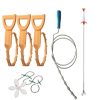 Kitchen Pipe Dredge Hook Sewer Toilet Anti-Blocking Sink Dredge Kit, Style:
