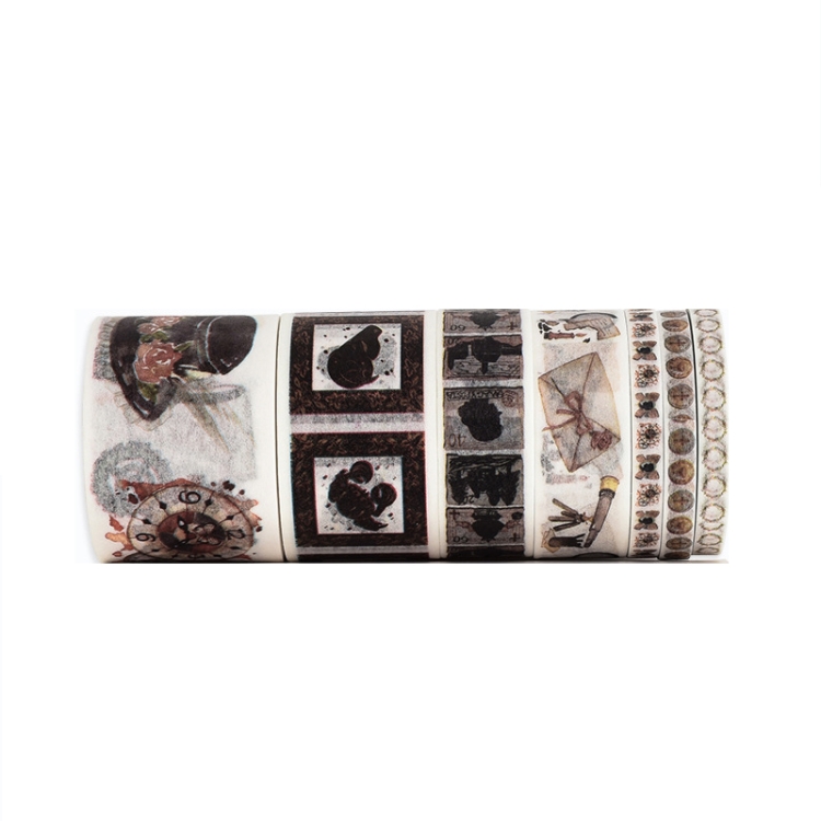 Hand Account Sticker Cute Girl Salt Hand Account Decoration Tape Diy Sticker Set