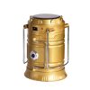 LED Tent Light Solar Rechargeable Camping Light Stretchable Multifunctional Lantern, Support USB Output,EU Plug