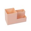 Multifunctional Morandi Pen Holder Student Desktop Office Storage Box Makeup Brush Holder Desktop Shelf