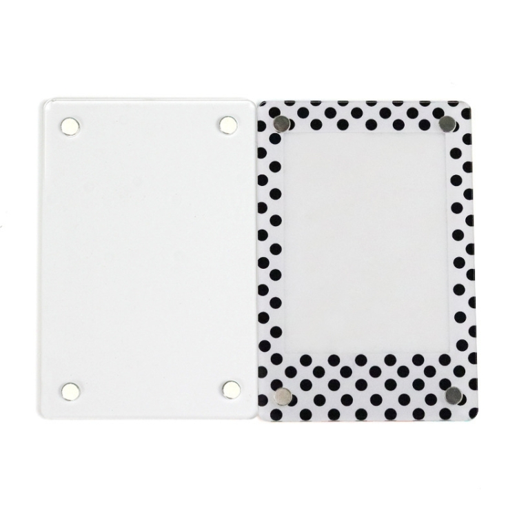 3 Inch Photo Acrylic Photo Frame Refrigerator Magnetic Sticker For Polaroid