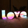 HS-1255 Wedding Valentine Day Confession LOVE LED Letter Lamp Love Theme Modeling Lamp