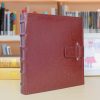 5R 7 Inch 200 Sheets PU Leather Photo Album Interstitial Photo Album Postcard Storage Book