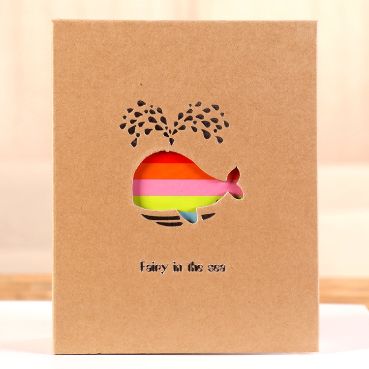 Large 6 Inch 100 Sheets Interstitial Family Plastic Album Book