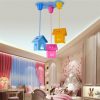 Creative Fashion Simple House Chandelier Bedroom Study Room kindergarten Lamps