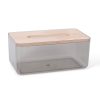 Household Living Room Transparent Tissue Storage Box