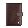 Covc1002 Bank Card Passport Card Holder With Buckle Clip PU Document Protection Card Holder