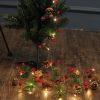 Christmas Pinecone Copper Wire Lights Holiday Garden Decoration String Lights