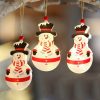 3 PCS / Set Christmas Decoration Lights LED Window Holiday Decoration Small Lanterns