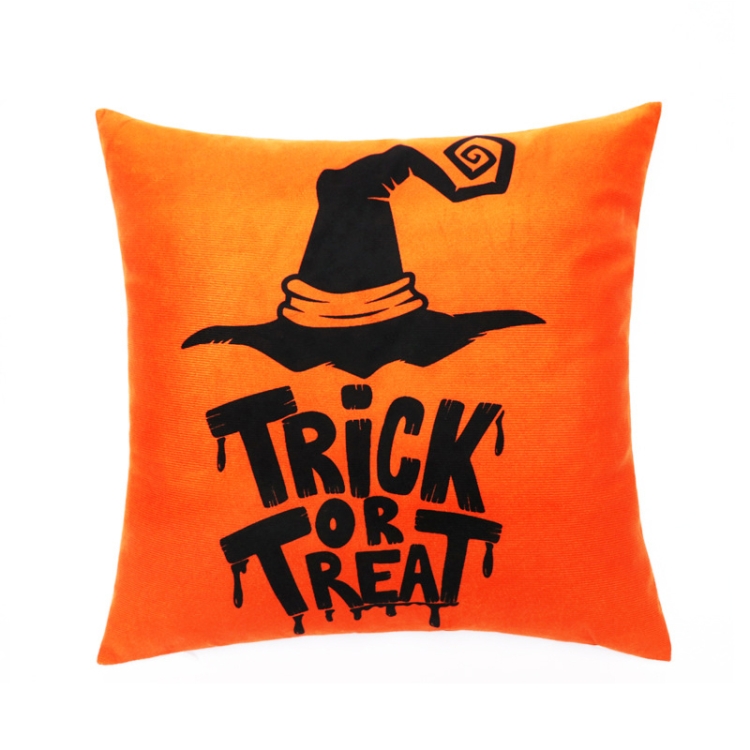 45x45cm Halloween Decoration Living Room Sofa Party Pillow Case Without Pillow Core