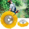 8 Inch Nylon Wire Weeding Machine Head Bowl Type Weeding Brush