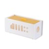 XM009 Plastic Plug-In Electric Wire Storage Box Power Board Wire Clip Box Charger Storage Finishing Box