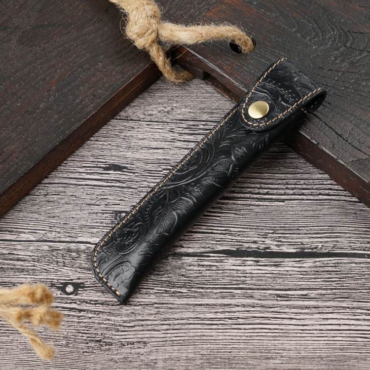 Pen Bag Personality Retro Pure Handmade First Layer Leather Pen Case Protective Cover