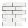 3D Crystal Epoxy Self-Adhesive Wall Sticker Bathroom Simulation Tile Sticker