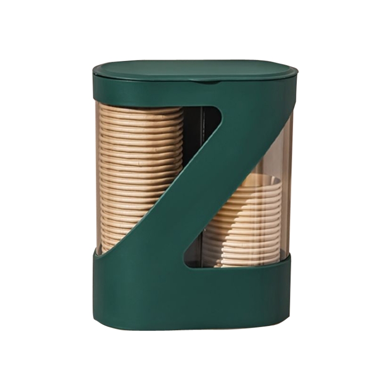 Automatic Cup Remover Holder Disposable Cup Rack Free Perforation Wall Hanging Cup Holder