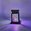 Solar LED Starry Wind Lantern Festival Decoration Retro Copper Wire String Light
