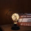 Retro Decoration Lantern Wrought Iron Hollow Night Light
