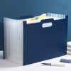 Deli  A4 Vertical Organ Bag Can Hold Test Papers And Organize Folders