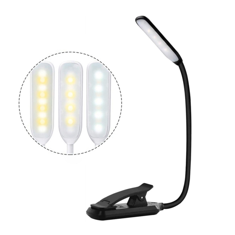 8027-1  9 LEDs Reading Lamp Music Score Clip Light