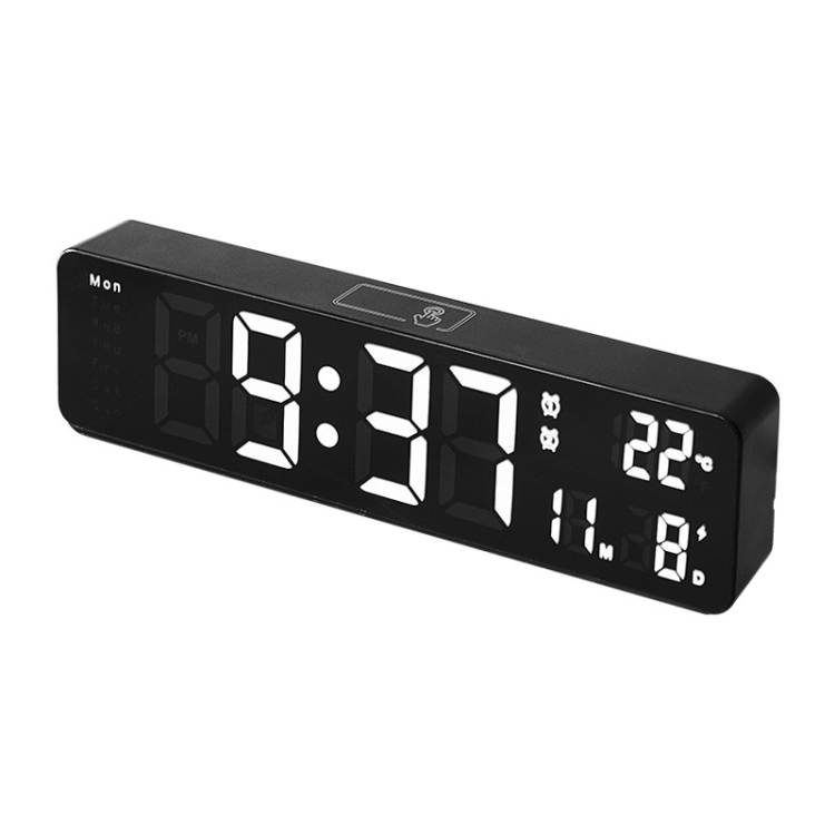 6625D LED Digital Alarm Clock Luminous Desktop Timer Temperature ...