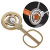 C889 Windmill Round Stainless Steel Cigar Cutter