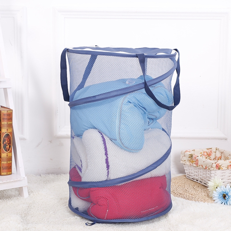 SM2006 Full Mesh Breathable Foldable Mesh Storage Basket