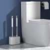 MT2 Silicone Double Brushs Head Toilet Brush Set