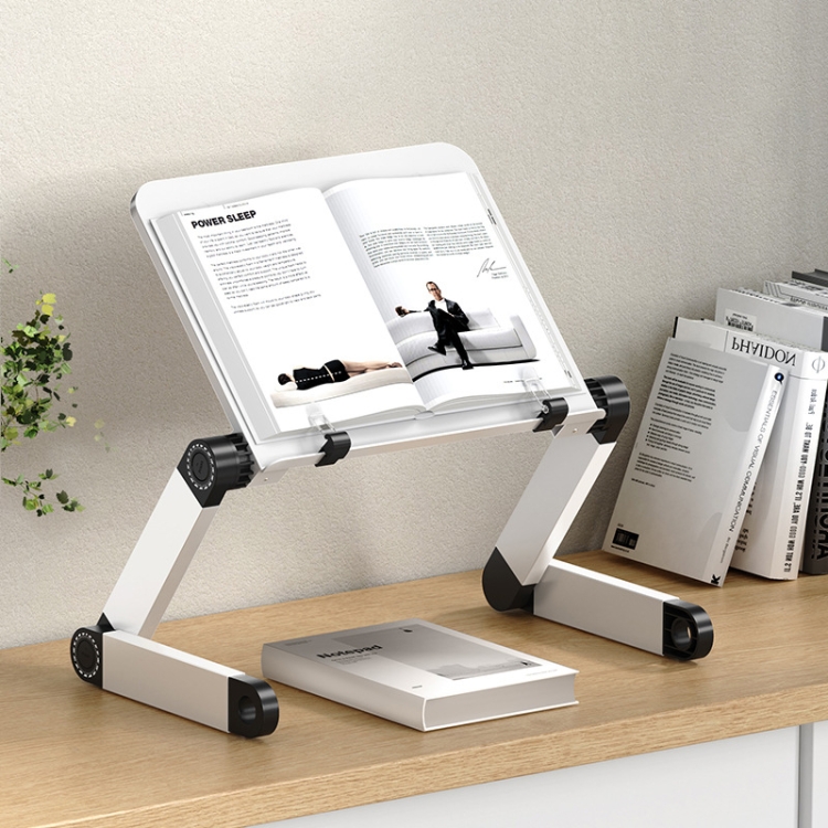 L03 Adjustable Lifting Reading Rack Book Holder Laptop Stand,Style: