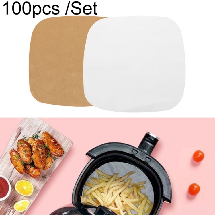 Air Fryer Special Paper Pad Grilled Meat Paper Oil Absorbed Paper, Color Random Delivery