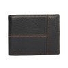 Men Retro Portable Wallet Short Cowhide Leather Wallet