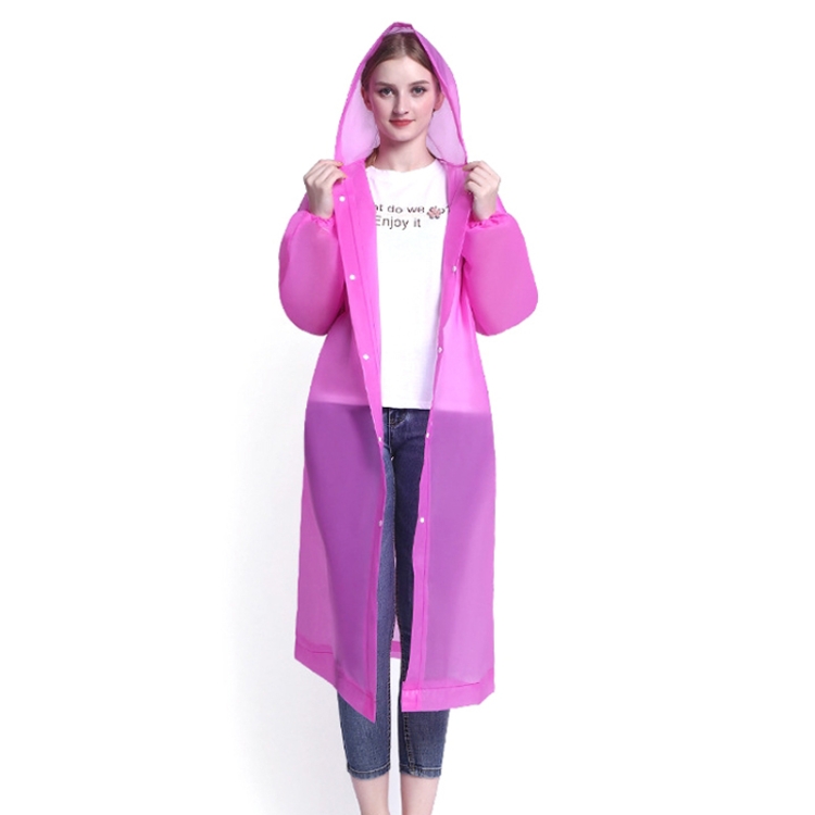 Adult Windproof Waterproof Thickening Joint Raincoat, Color Random Delivery, Style: