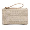 Ladies Straw Clutch Coin Purse Summer Beach Bag