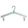 Travel Folding Hanger Portable Drying Rack With Small Clamps