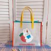 Summer Girl Jelly Bag Cartoon Transparent Shoulder Bag Waterproof Beach Bag