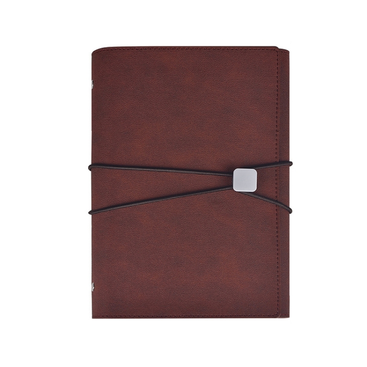 A5 Business Loose-leaf Notebook Office Stationery Leather PU Notepad