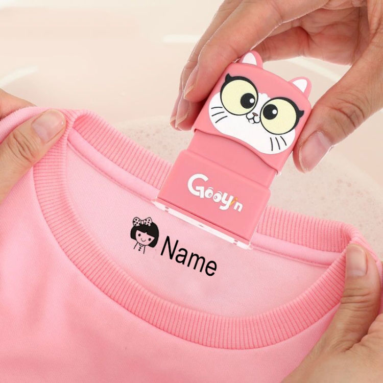 Clothing Seal For Children Kindergarten Student Name Photosensitive Seal