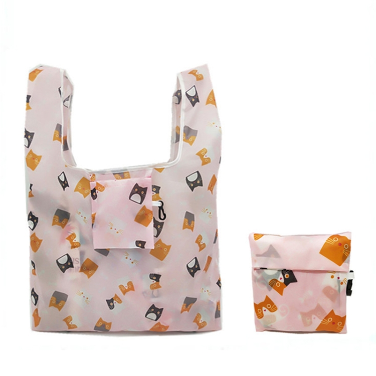 M0048 Portable Foldable Printed Shopping Bag