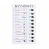 Wall Hanging Checklist Memo Boards Adjustable Checklist Board,Style: Blank Paper Card