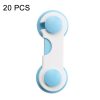 20 PCS Children Home Wardrobe Anti-opening Safety Lock