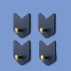 4 PCS / Set JM066 Arrow-shaped Sticky Hook Behind Door Wall Seamless Hook