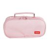 Large Capacity Multi-layer Portable Stationery Bag Canvas Pen Bag