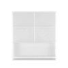 Heart-shaped Square Photo Frame Display DIY Silicone Mould, Spec:
