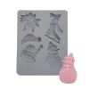 Christmas DIY Scented Candle Silicone Mold